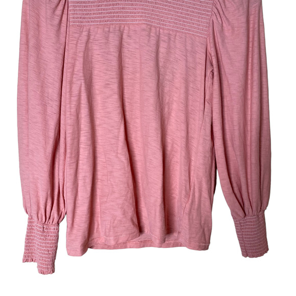 Nation Pink Zahara Feme Mock Neck Tee sz XS - Picture 4 of 8